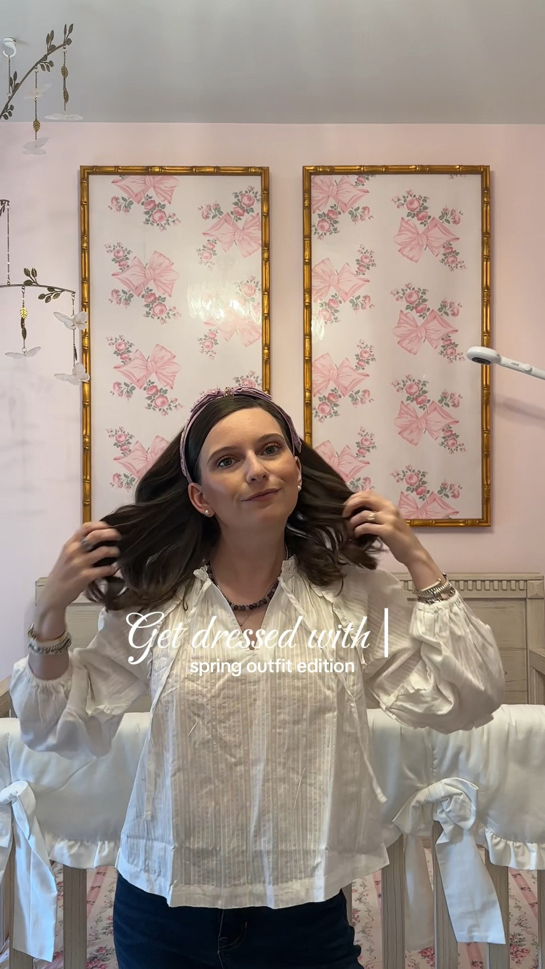•Get dressed with me spring edition! An easy mom outfit for this unpredictable Midwest weather. I’ve been living in this cotton jacket, perfect for layering but feels like spring! Linked everything on my LTK & ShopMy.• 

#LTKootd #LTKdayinmylife #LTKmomlife