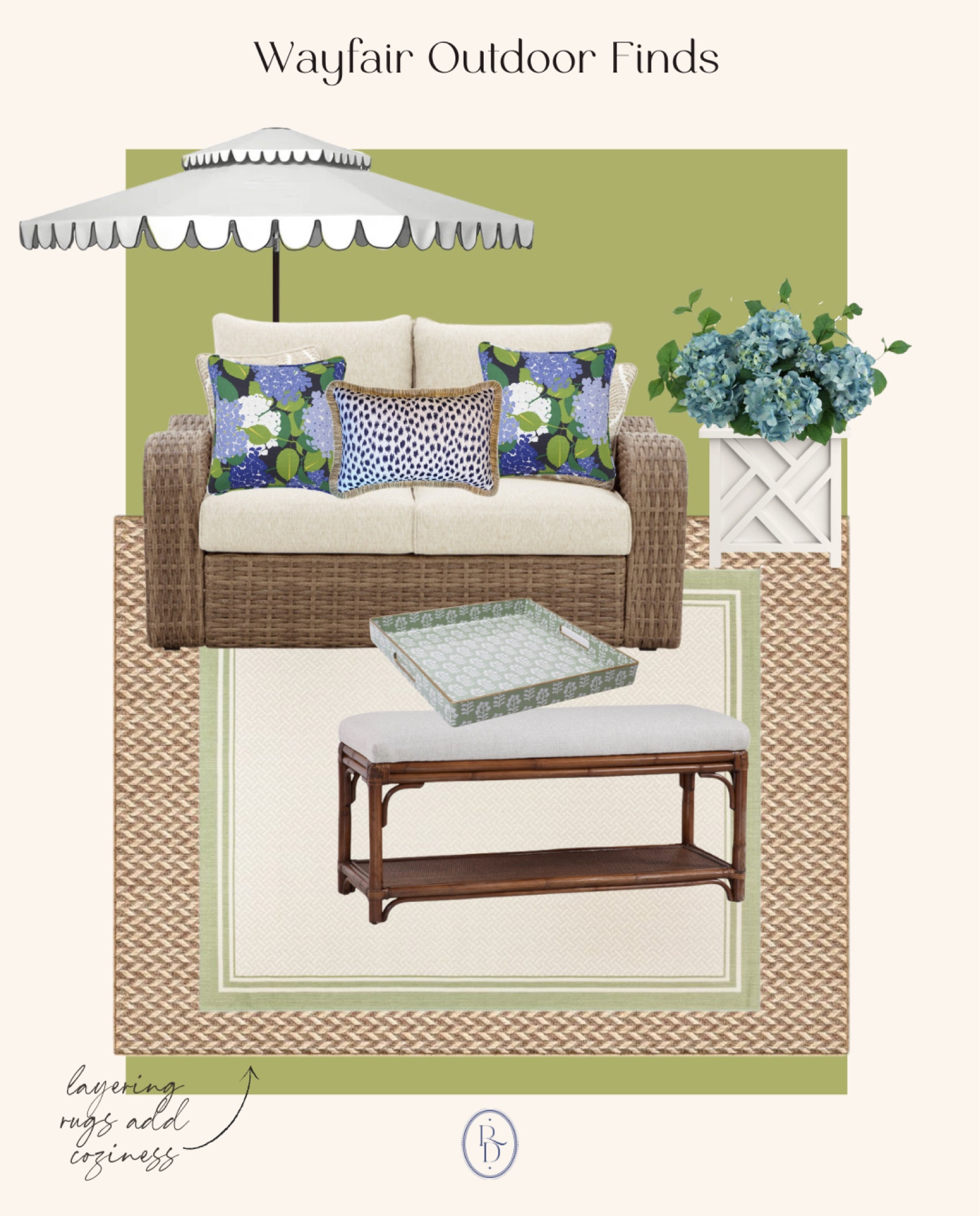 The wayday sale starts today! Take a look at what we’re covering for a summer outside. Patio sets, outdoor furniture, outdoor entertaining area, patio furniture. Wayfair 

#LTKsalealert #LTKhome