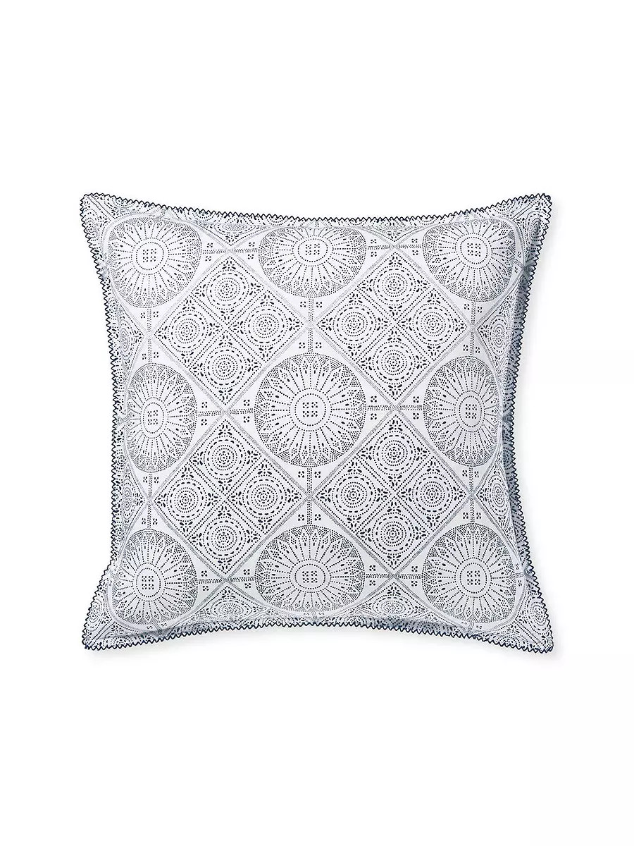 Porto Sateen Sham | Serena and Lily