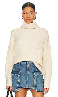 LBLC The Label Jackie Sweater in Crme from Revolve.com | Revolve Clothing (Global)