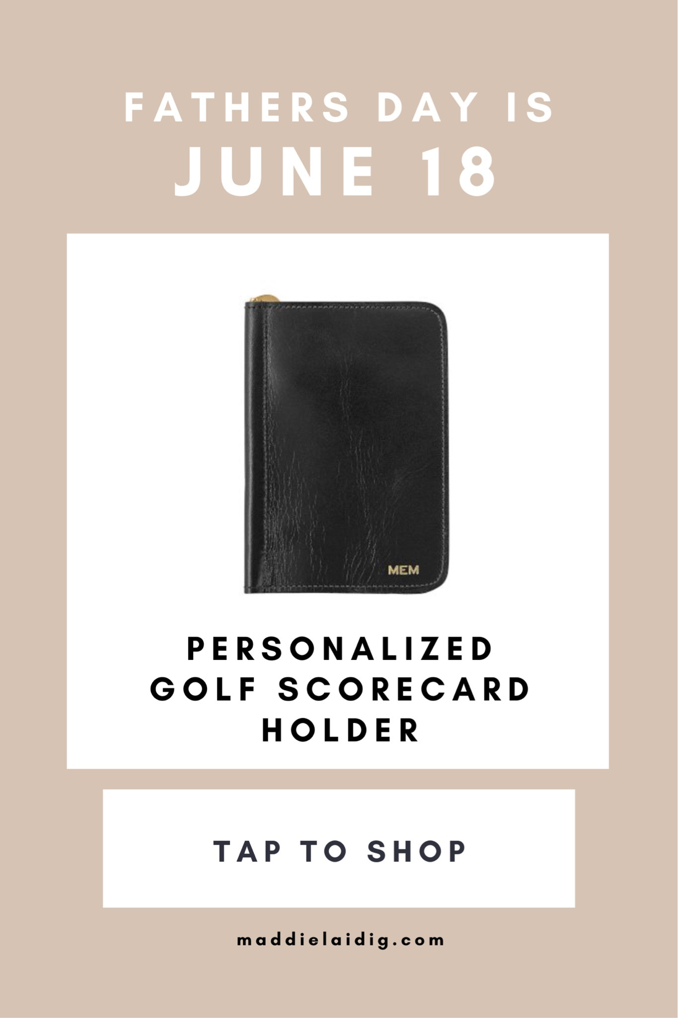 Father’s Day is June 18! This is a great personalized gift for his golf game! Get free shipping on orders over $100 this weekend with code WEEKEND #fathersday #golfgift #salealert #golf #dads #personalizedgift

#LTKsalealert #LTKmens #LTKGiftGuide