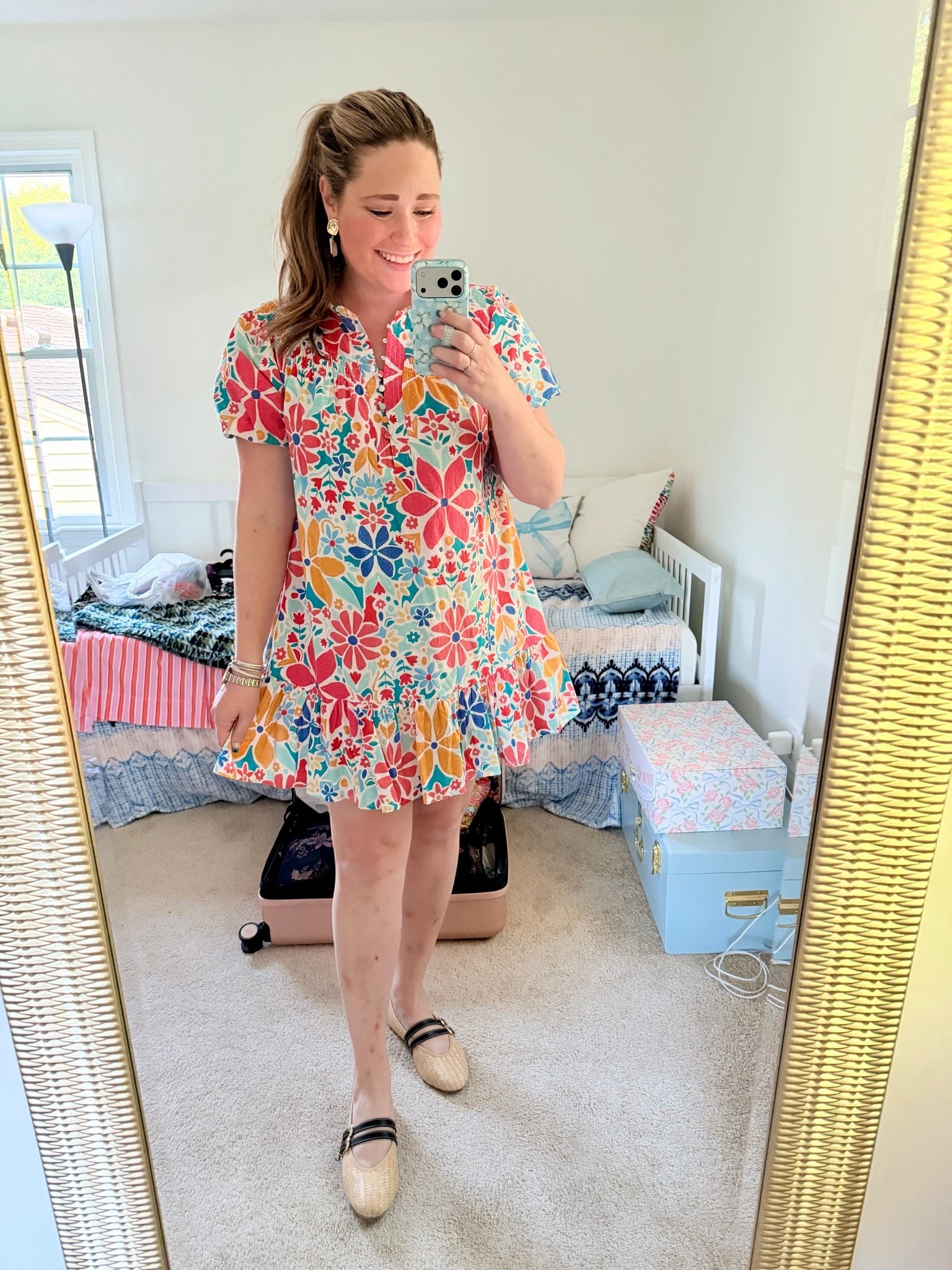 Casual work outfit || floral dress

#LTKootd #LTKWorkwear
