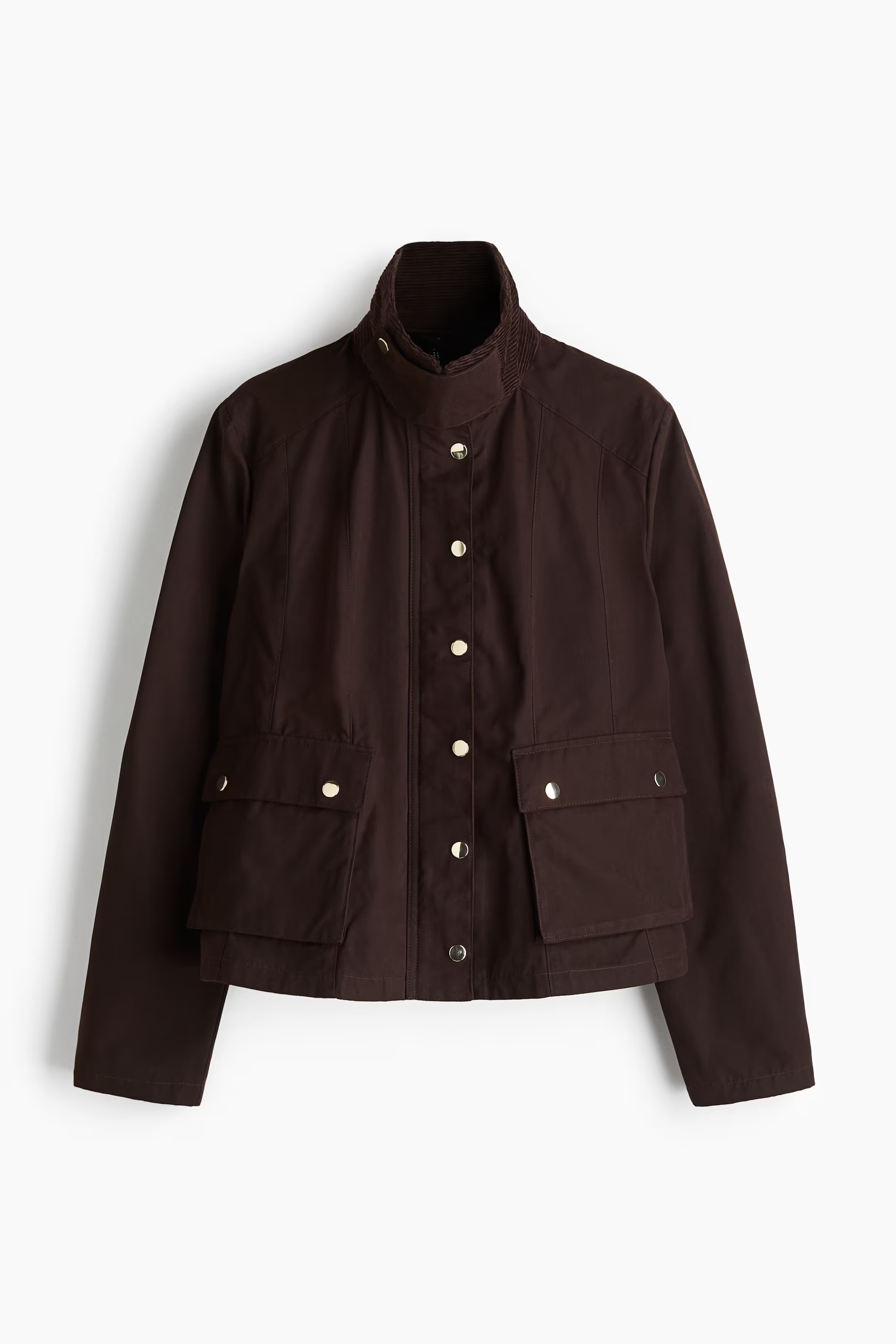Veste avec col en velours côtelé | H&M (FR, IT, ES, PT, BE)