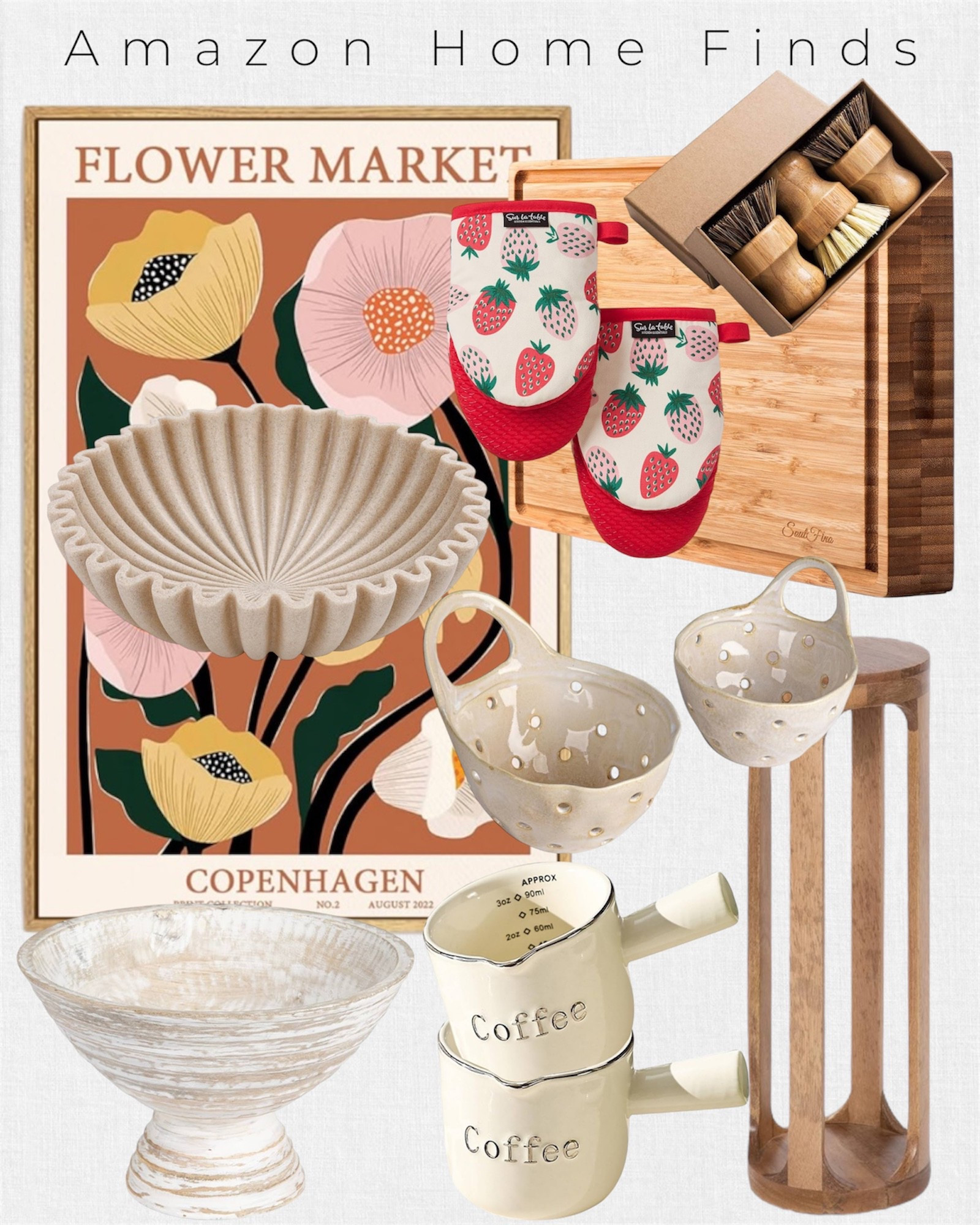 Amazon home finds. 






Amazon spring home, Amazon spring decor, coffee table, plant table, drink table, kitchen finds, ruffle bowl, organic bamboo cutting board, accent pedestal table, 

#LTKSeasonal #LTKFindsUnder100 #LTKHome