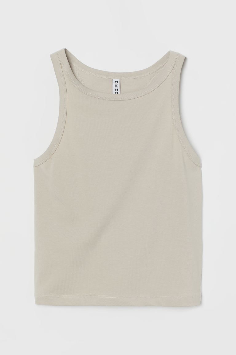 Cotton vest top | H&M (UK, MY, IN, SG, PH, TW, HK)