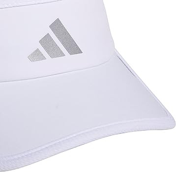 adidas Women's Superlite Visor     Open-Top Design, Adjustable Fit, Perforated Build, Hook-and-Lo... | Amazon (US)