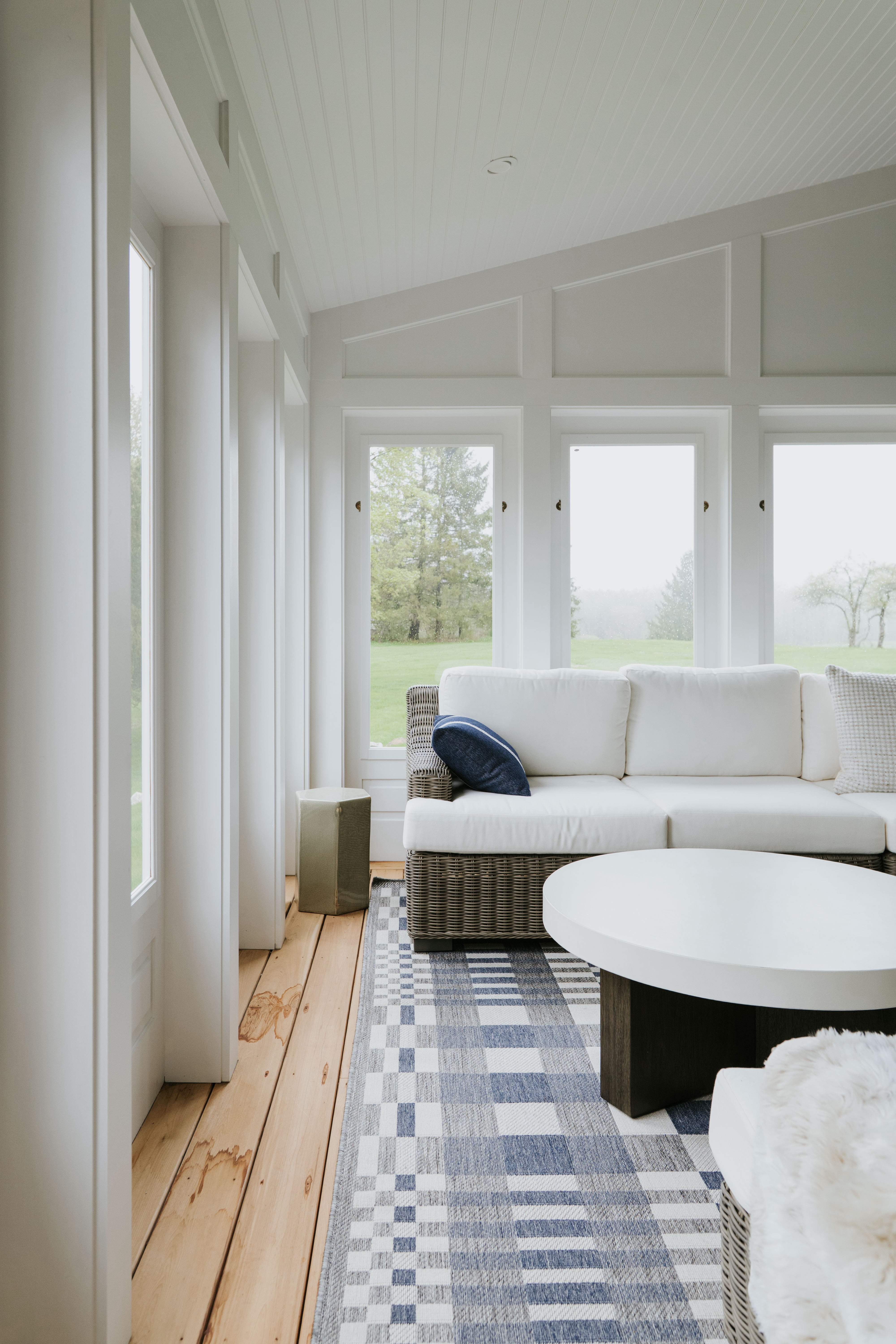 There’s something about natural light pouring into a sunroom, paired with the soft, coastal energy of this room... instant state of calm 😌 Whether curled up with a book or gathering with friends on a lazy afternoon, this room feels like a quiet escape from the rest of the house ⛅️

Shop similar and exact products below! 🤍 

 #LTKHome #LTKStyleTip