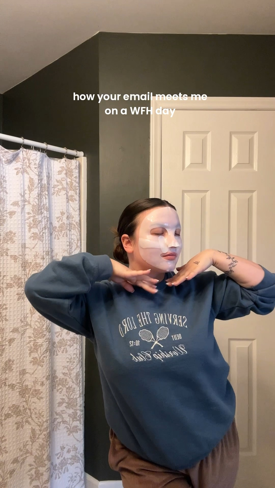 WFH mornings are the best for a spa day!