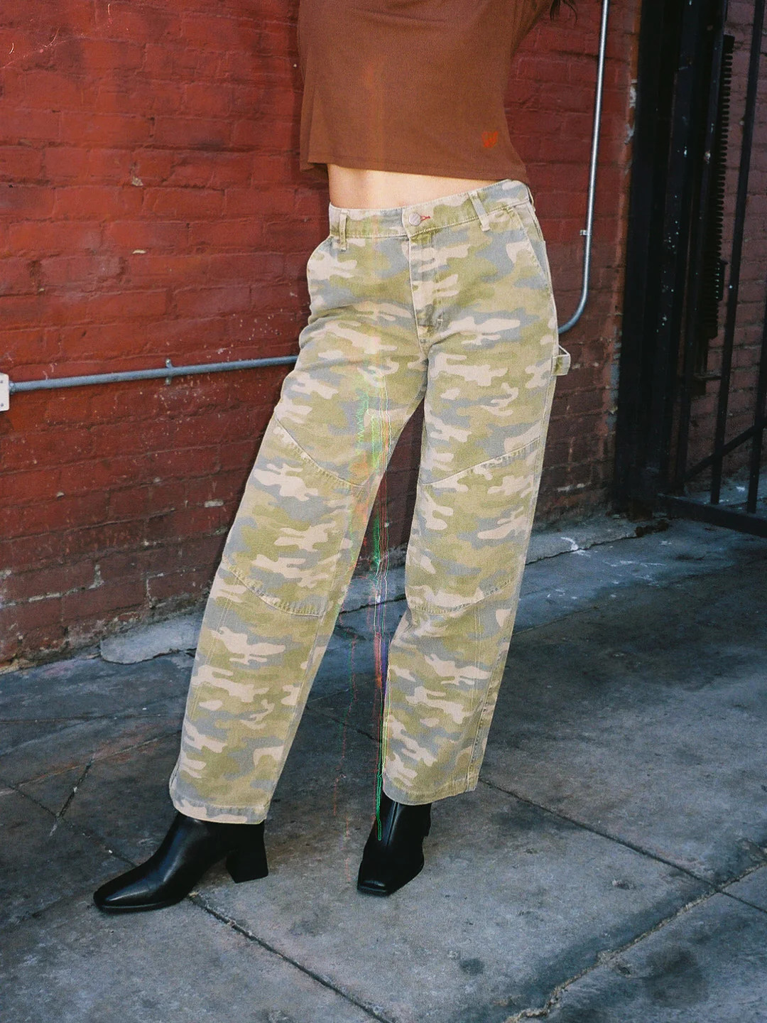 Drew Jeans - Green Camo | Lisa Says Gah