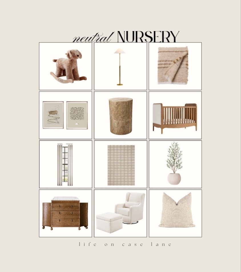 Neutral nursery Inspiration - boy nursery, baby boy room, baby girl nursery, crib, rocker, rocking chair, floor light, nursery set, faux olive tree, planter, neutral rug, diaper changer, dresser

#LTKBump #LTKBaby #LTKHome

#LTKBaby #LTKHome #LTKFamily