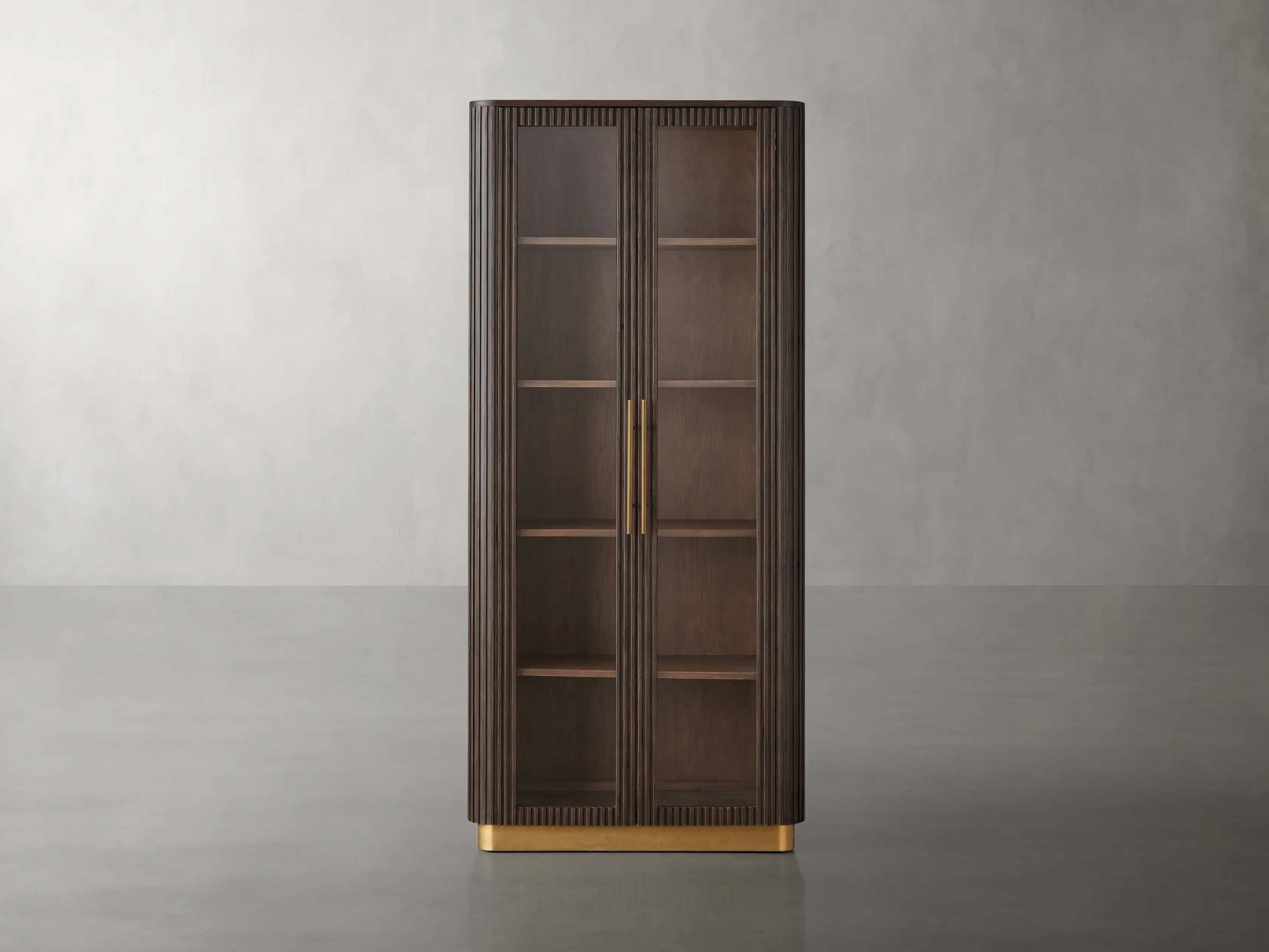 Finnley Glass Cabinet | Arhaus