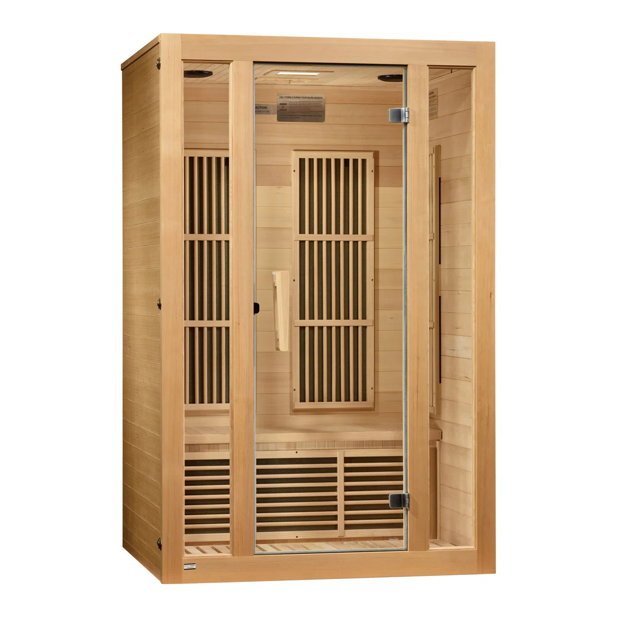 Dynamic Saunas 2 - Person FAR Infrared Sauna in Hemlock | Wayfair North America