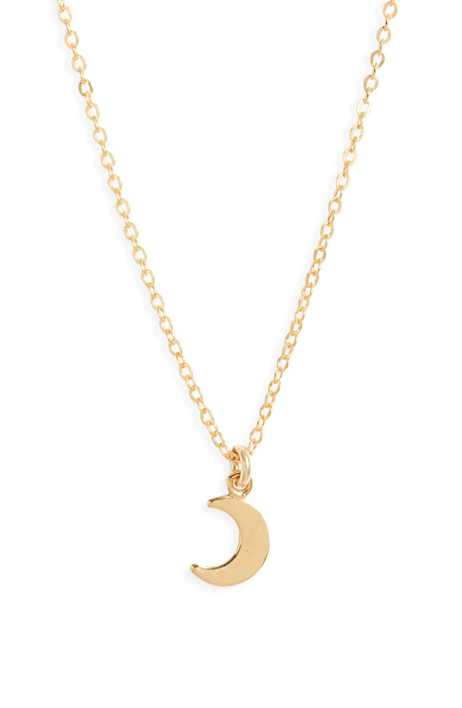 Set & Stones Moon Charm Necklace | Nordstrom | Nordstrom