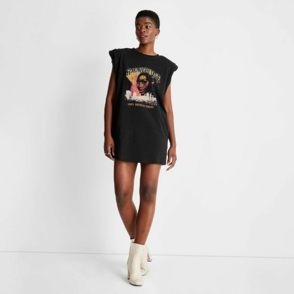 Sleeveless Graphic Shift Dress: Future Collective with Kahlana Barfield NWT | Poshmark