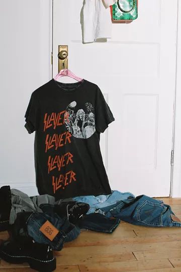 Slayer Live Undead T-Shirt Dress | Urban Outfitters (US and RoW)