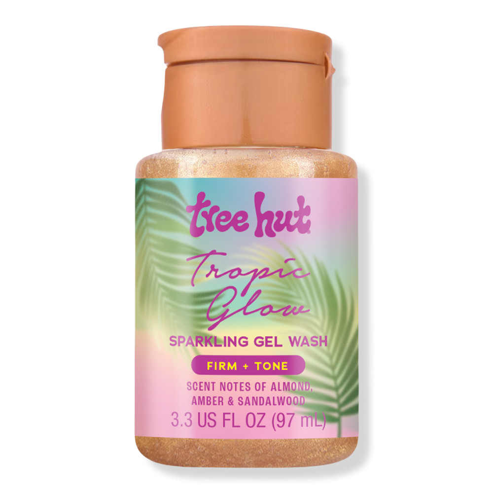 Tree Hut Tropic Glow Sparkling Gel Body Wash - 3.3 oz | Ulta