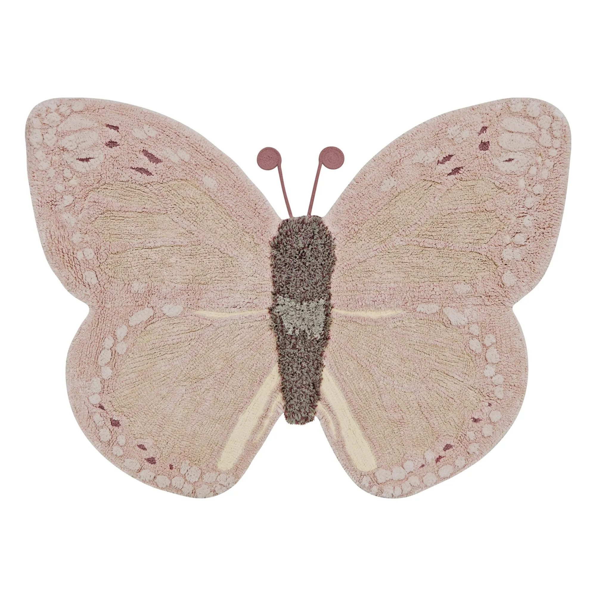 Butterfly rug | Pink | Smallable