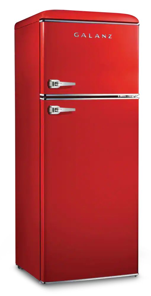 Galanz Retro Style 7.6 cu.ft Top Freezer Refrigerator | Canadian Tire