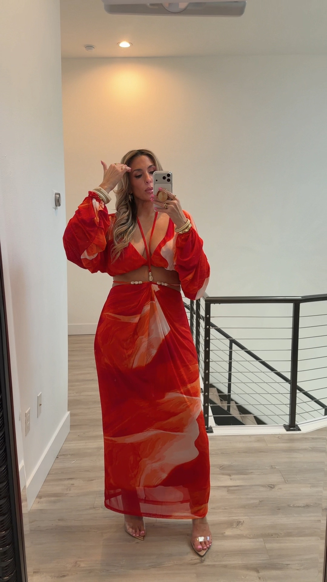 gorg set sold separately size L in. both pieces size L (stretchy size down runs big) 
If they don’t have your size on my ShopMy, there is links to jlux

The sticky bra works pretty decent. I got the size large. it is veryyyy sticky and sticks to your skin and sticks to the top. It did not hurt to remove. 

I wore two different heels by accident. One was my trusty  Amazon heels and the other are the pillowwalk from Aldo. I can’t link them here, but I will say the Amazon is more comfortable.

#LTKMidsize #LTKTall #LTKootd

#LTKootd #LTKMidsize #LTKOver40