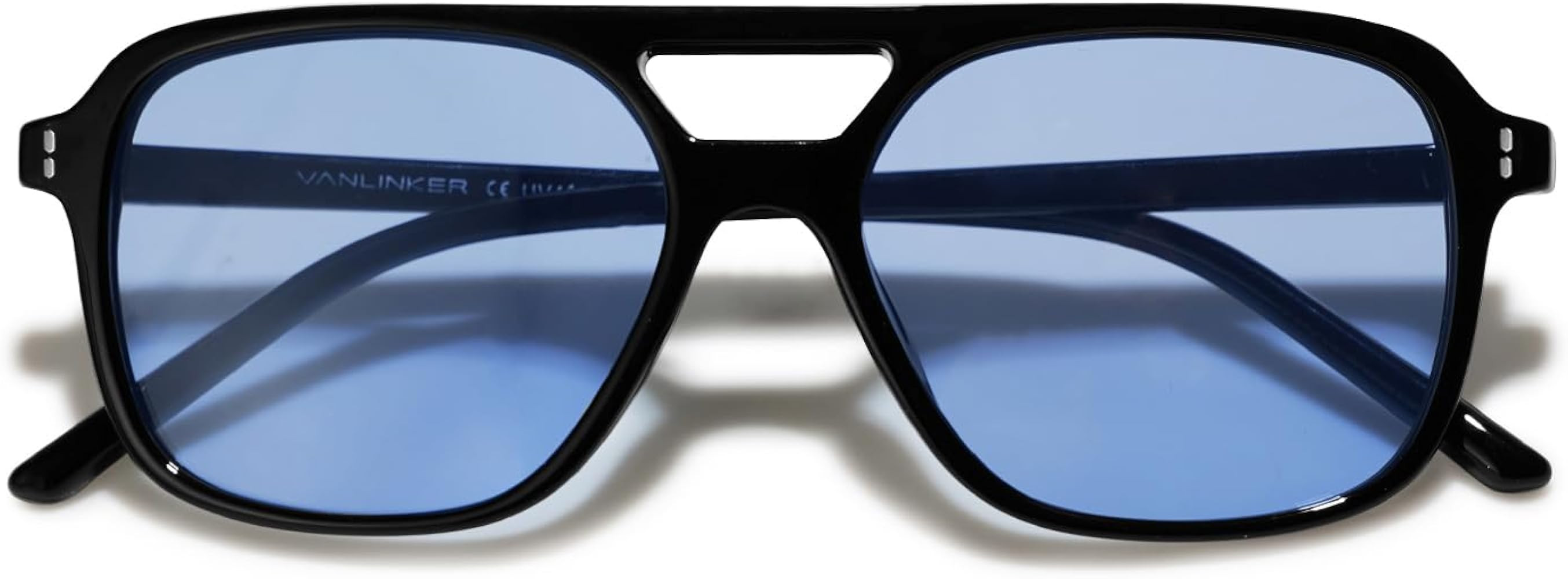 VANLINKER Retro Vintage 70s Square Aviator sunglasses for women men VL9611X | Amazon (US)