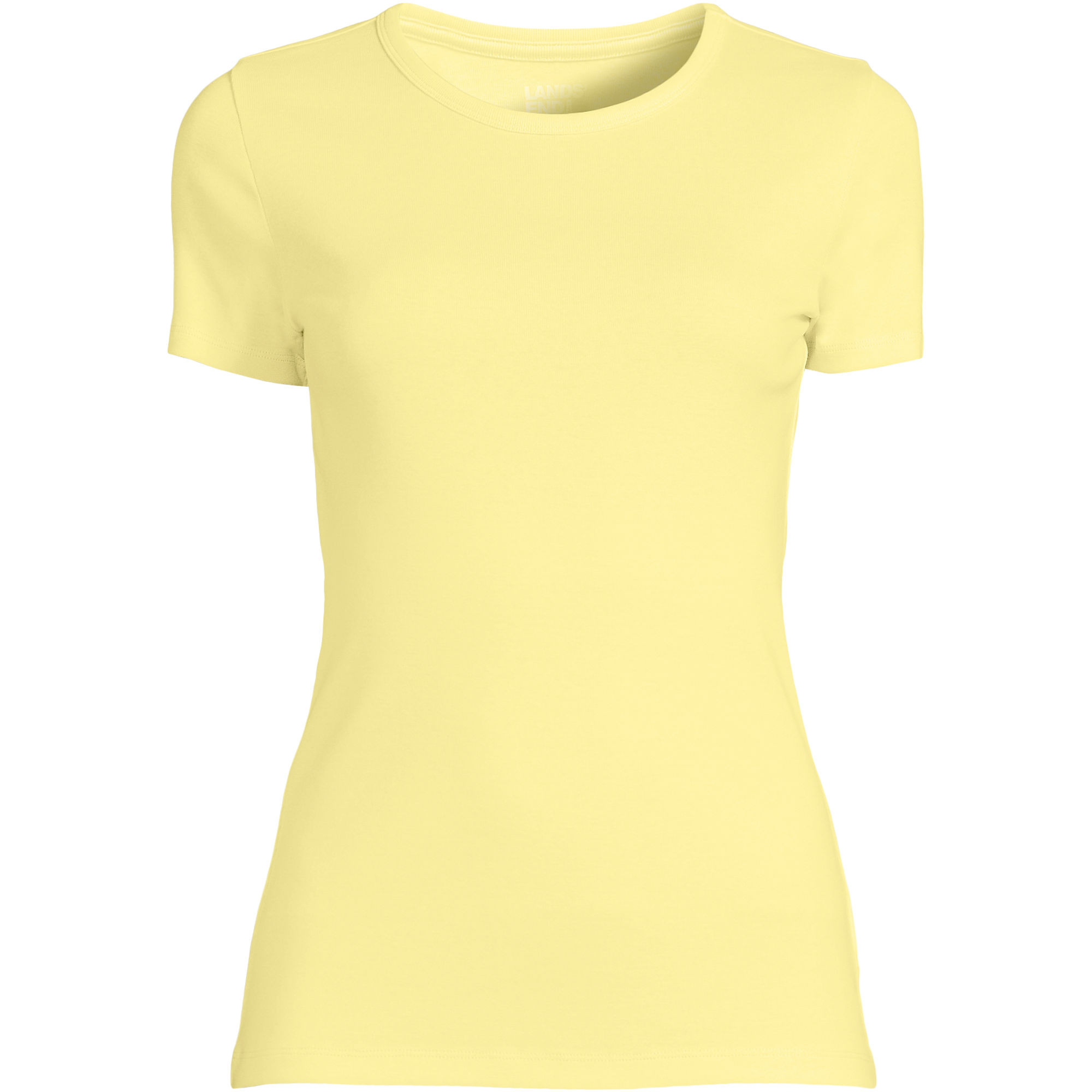 Women's Cotton Rib T-shirt | Lands' End (US)