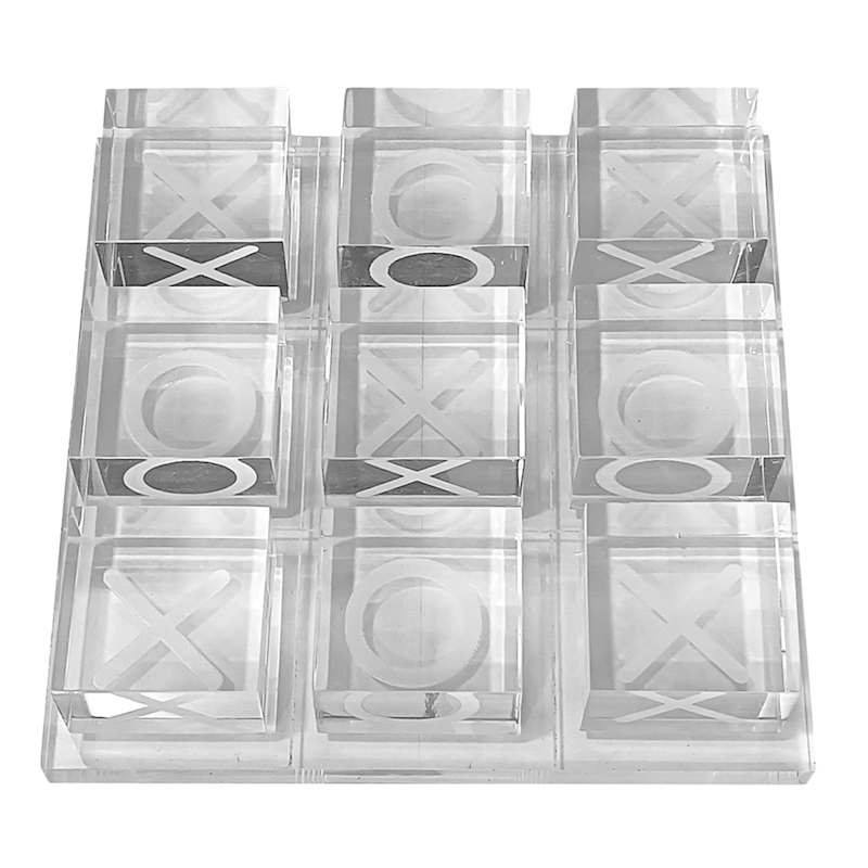 Acrylic Decorative Tic-Tac-Toe Game | At Home