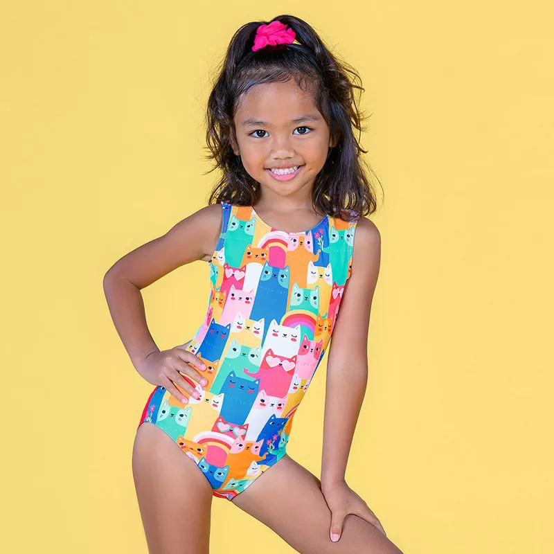 Destira Girl's Catlandia Leotard, Child L (10) | Target