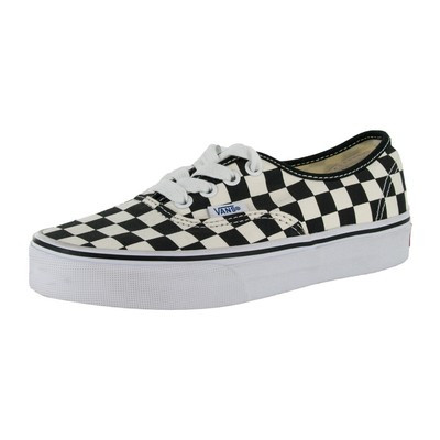 Vans "Golden Coast Authentic" Sneakers (Black/White Checkerboard) Skating Shoes | eBay US