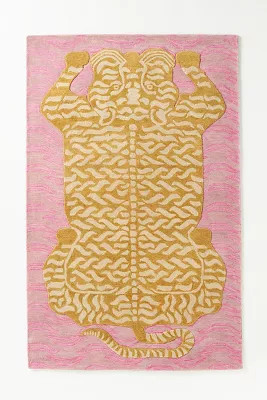 Tiger Hand-Tufted Wool Rug | Anthropologie (US)