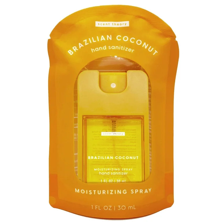 Scent Theory Hand Sanitizer Spray, Brazilian Coconut, 1 fl oz | Walmart (US)