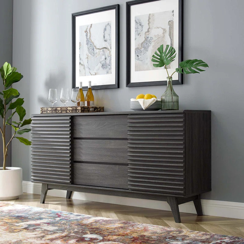 Render 63" Sideboard Buffet Table or TV Stand | Wayfair North America