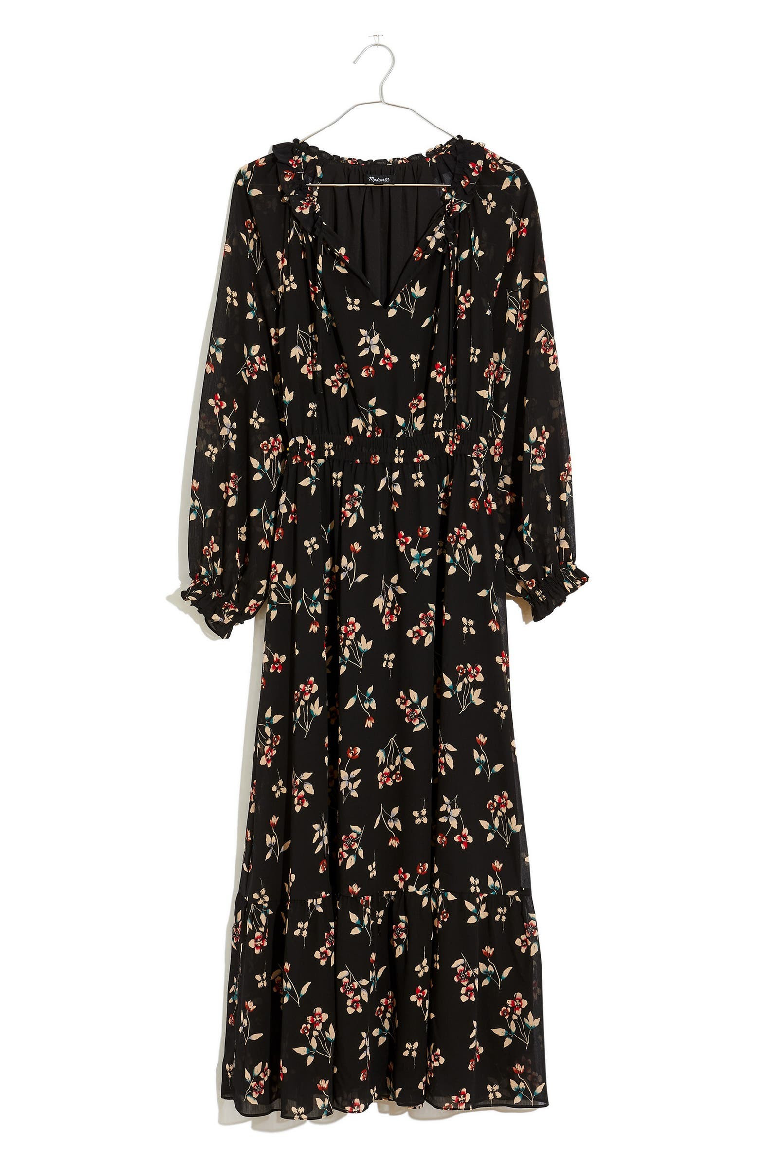 Posy Floral Gathered Neck Ruffle Dress | Nordstrom | Nordstrom