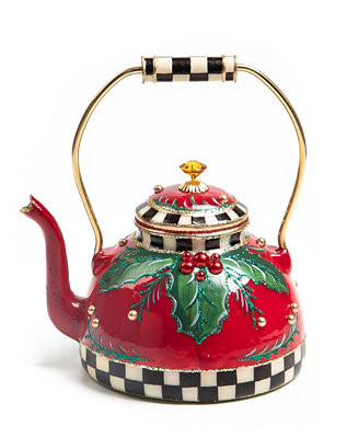 MacKenzie-Childs Holiday Kettle Ornament - Macy's | Macy's