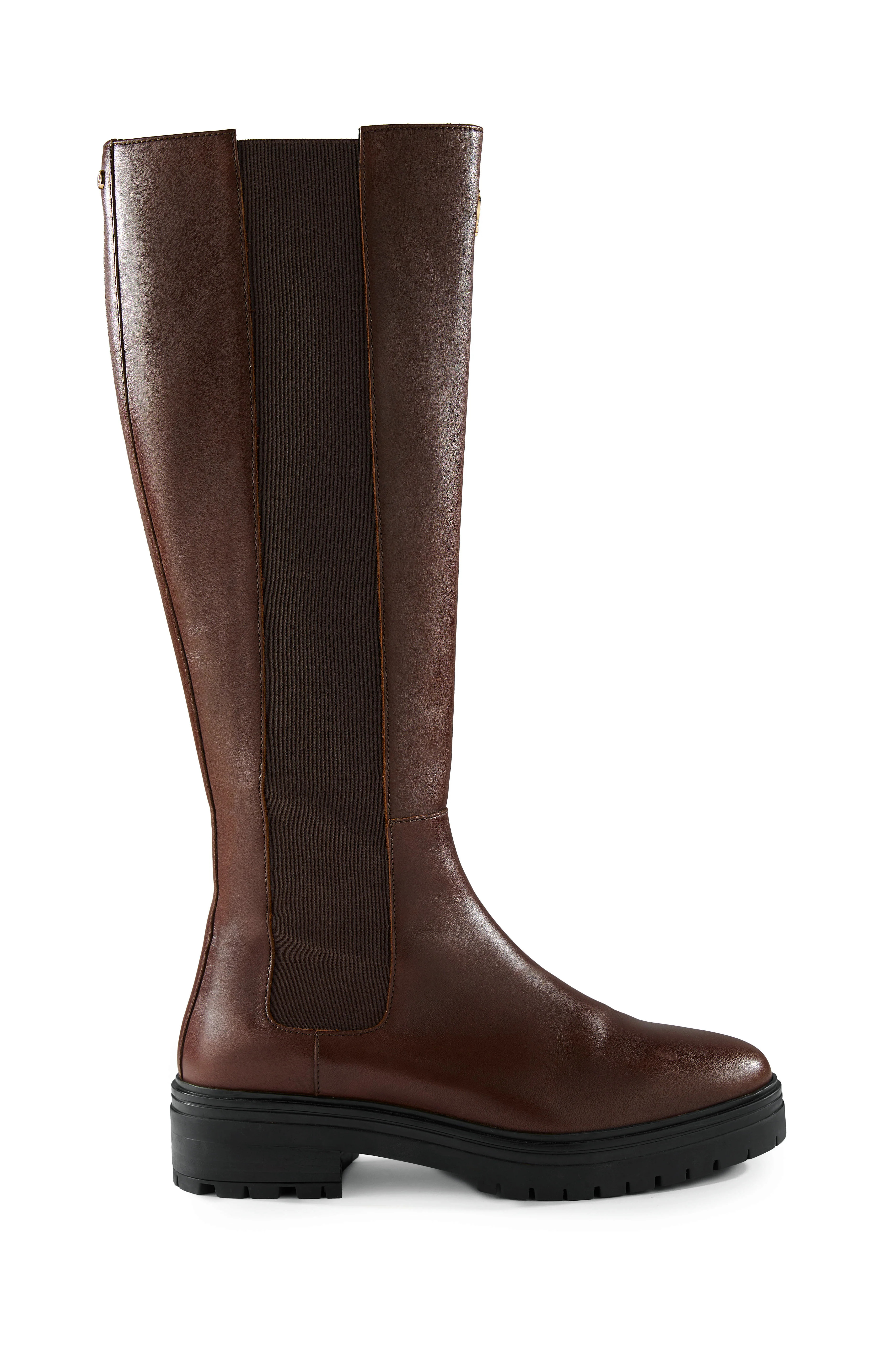Astoria Knee Boot (Rich Chocolate) | Holland Cooper