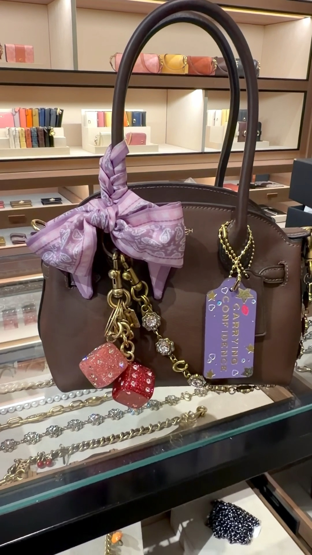 New Coach Dice Bag Charm
Bag is the Empire 21 in the color maple 

#LTKmomlife #LTKselfcare #LTKOver40