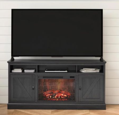 Ameriwood Home Ashton Lane Electric Fireplace TV Stand for TVs up to 65", Black Oak
Now $198.00
(You save $181.00)

#LTKSeasonal #LTKhome #LTKsalealert