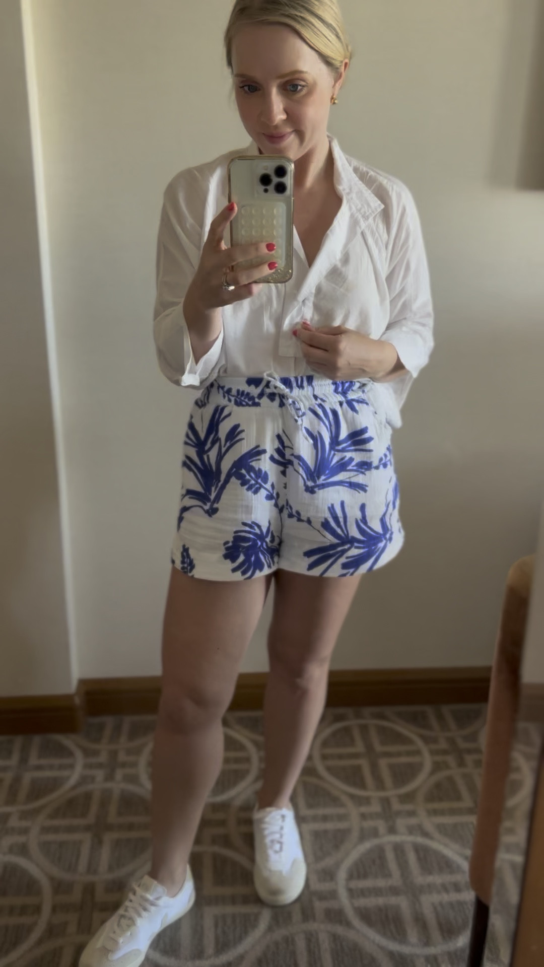 What I wore walking around on our beach vacation! Sized down in this tunic and in these gauze shorts. Shoes I wear a 38 and they fit tts. 

Vacation outfit, resort wear, beach outfit, beach shorts, beach vacation, Veja, beach tunic 

#LTKSaleAlert #LTKWatchNow #LTKTravel