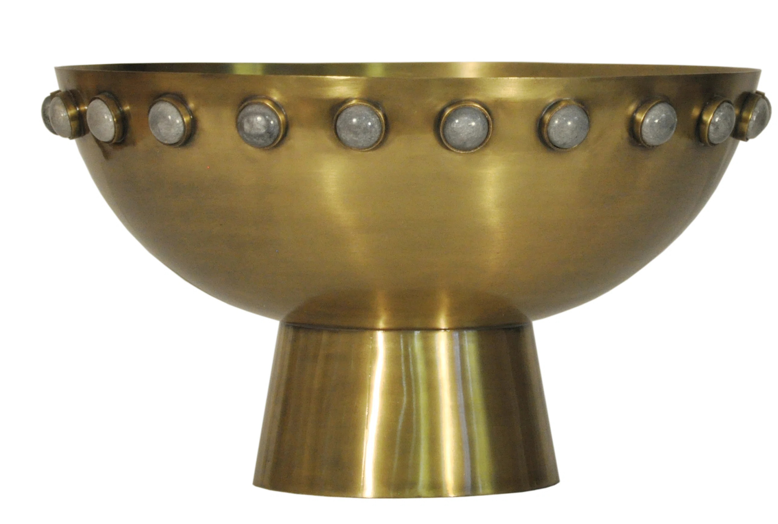 Harvey Metal Decorative Bowl 1 | Wayfair North America