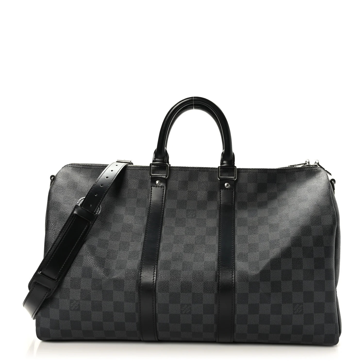 Damier Graphite Keepall Bandouliere 45 | FASHIONPHILE (US)