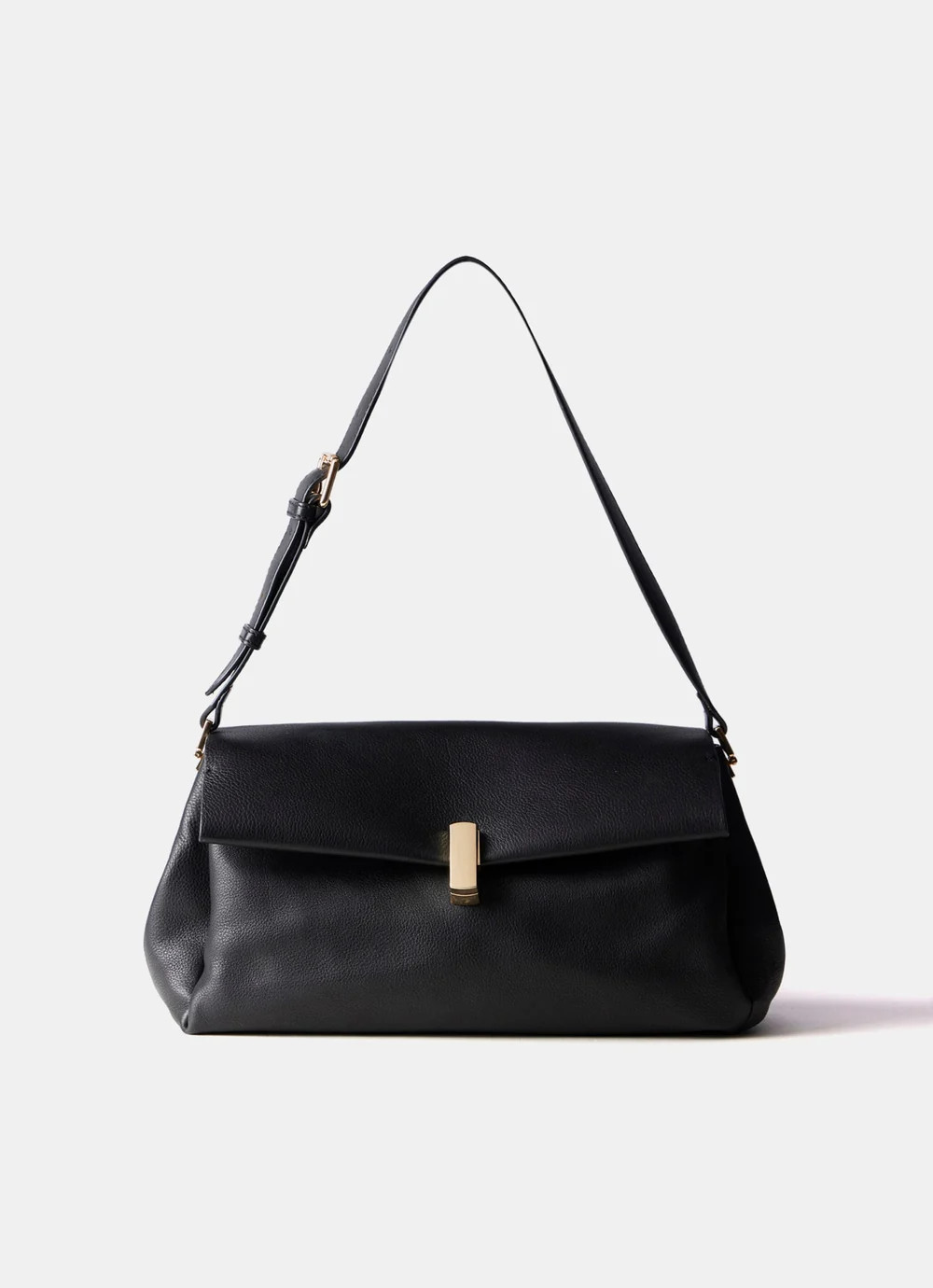 Neutral Suede Large Shoulder Bag | Mint Velvet