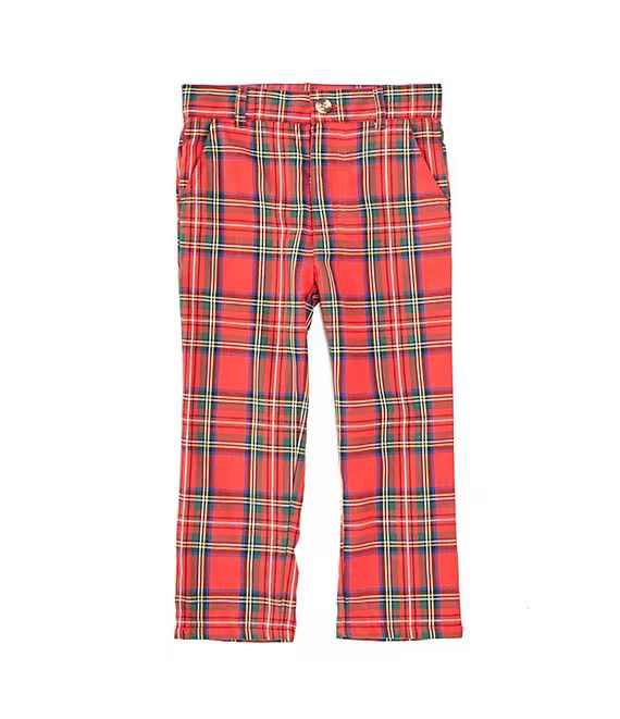Little Boys 2T-7 Holiday Plaid Pants | Dillard's