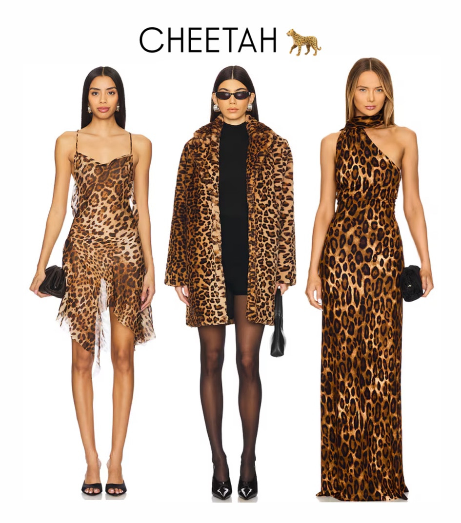 Cheetah print everything 

#LTKParties #LTKHoliday #LTKStyleTip