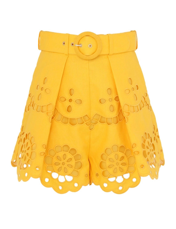 Pop Embroidered Short | ZIMMERMANN (US, CA, EU, MENA)