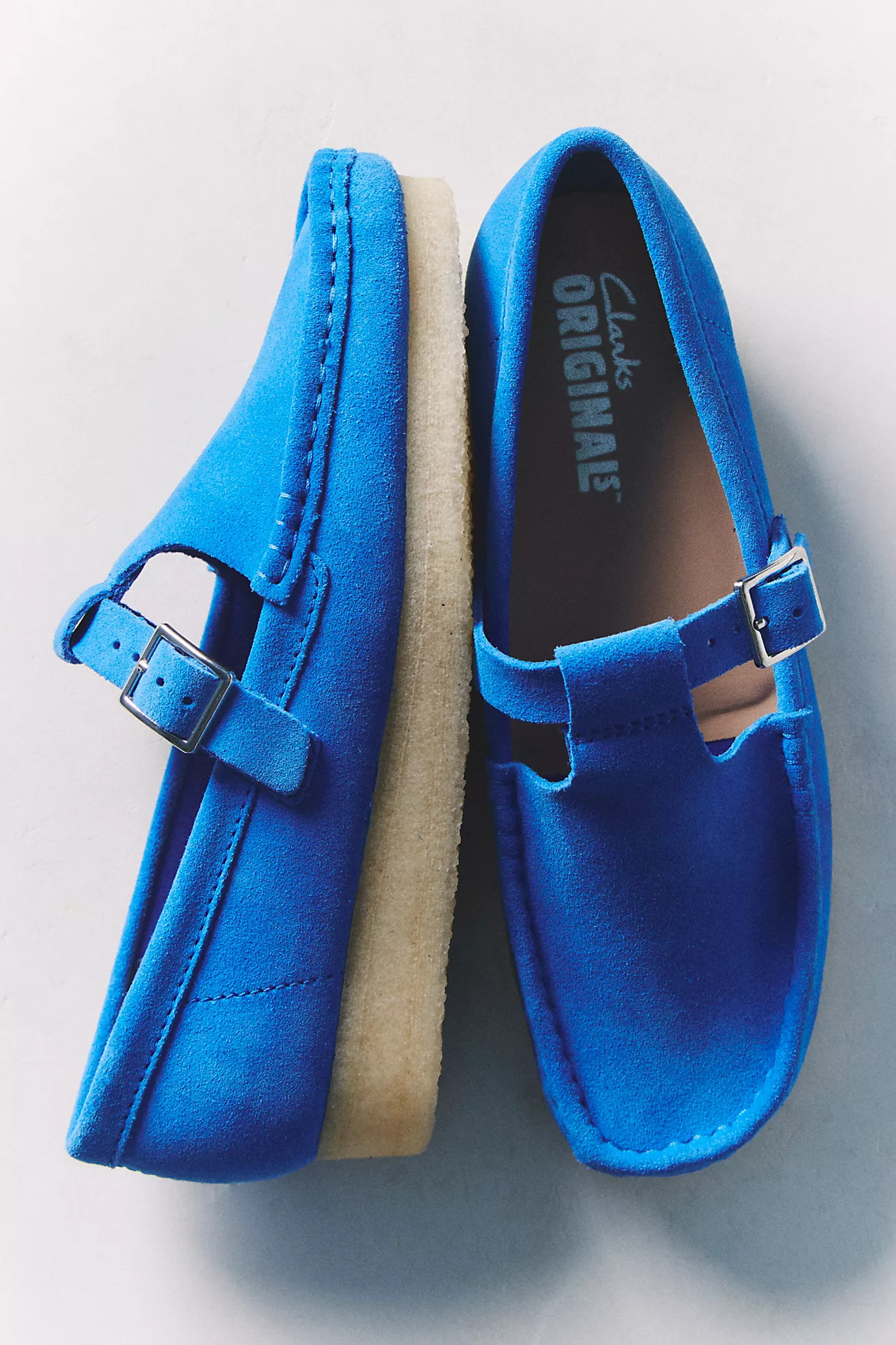 Clarks Wallabee T-Bar Mary Janes | Free People (Global - UK&FR Excluded)