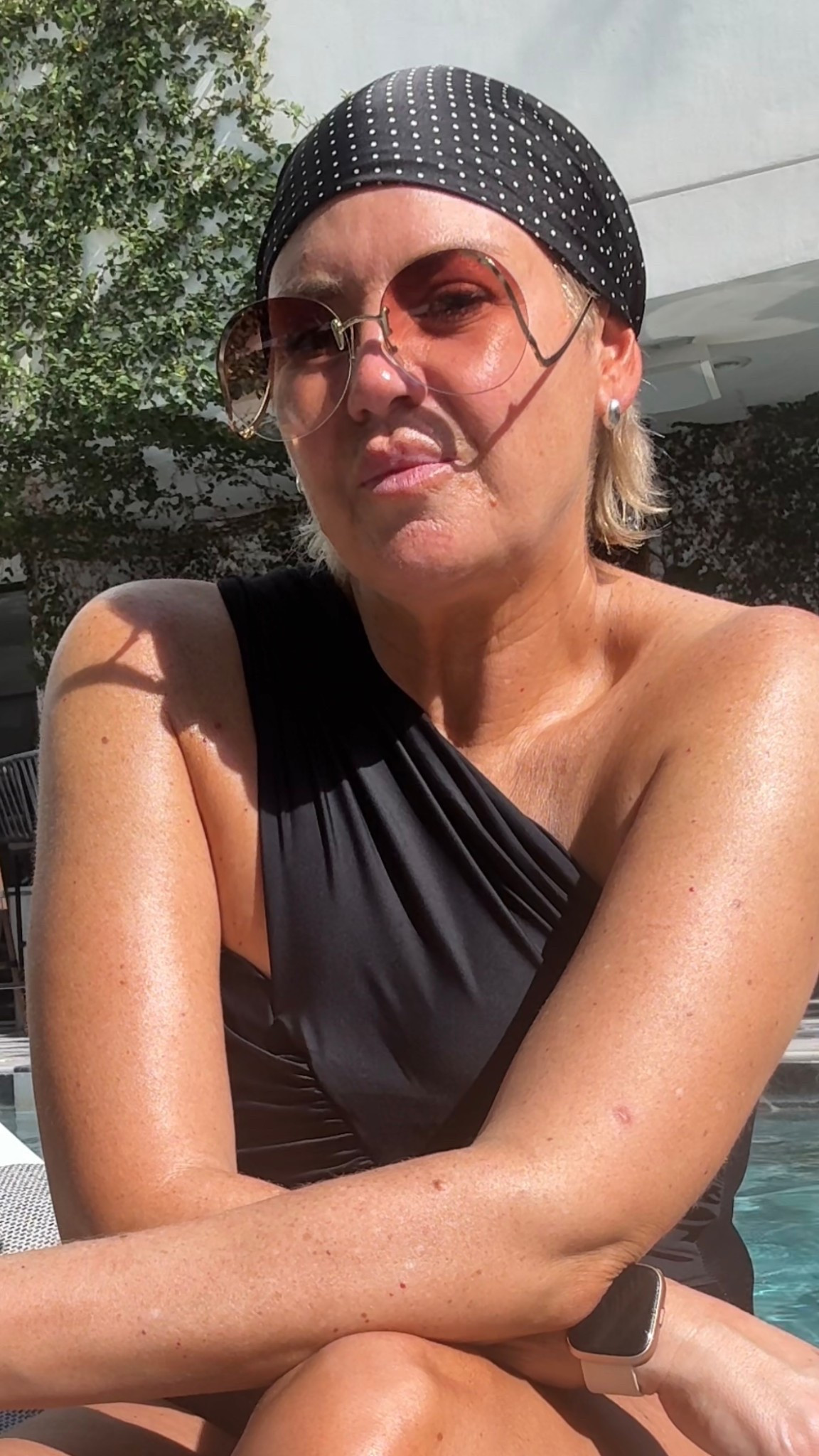 Suit 1/3 for my 6 day vacay 
This is so far (of a lifetime of suits) my fav of all time 🥹
Wearing size 10

#LTKswimwear #LTKover50style #LTKtravel