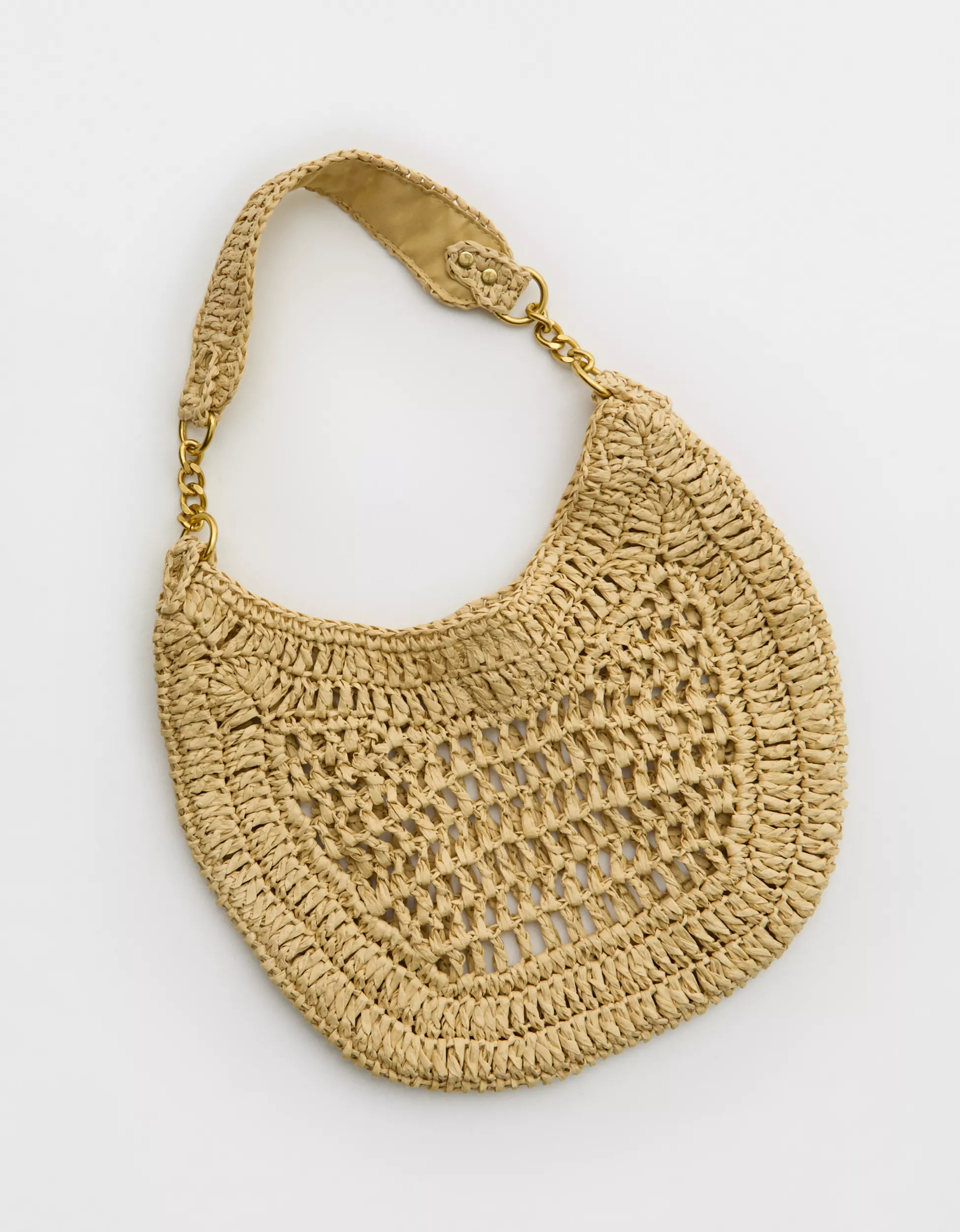 Aerie Straw Shoulder Bag | Aerie