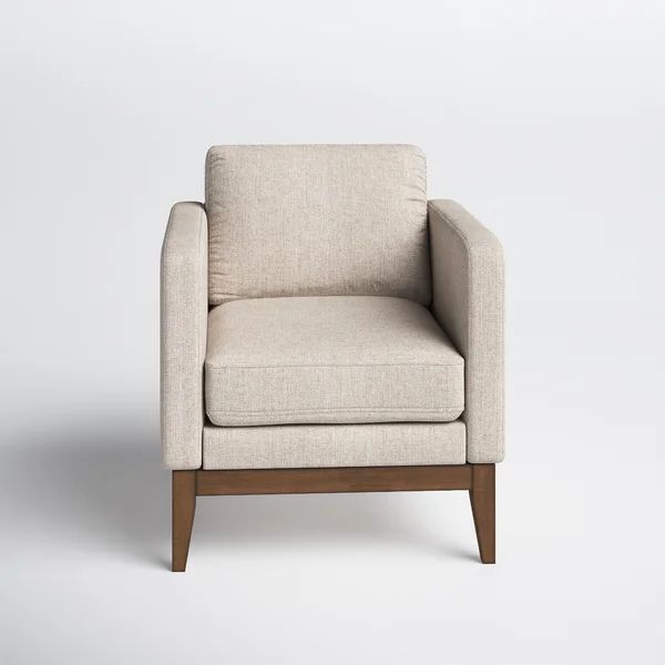 Rowland 29.5" Wide Linen Armchair | Wayfair North America