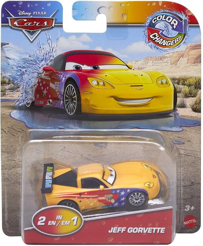 Disney Cars 2024 Color Changers Jeff Gorvette | Amazon (US)