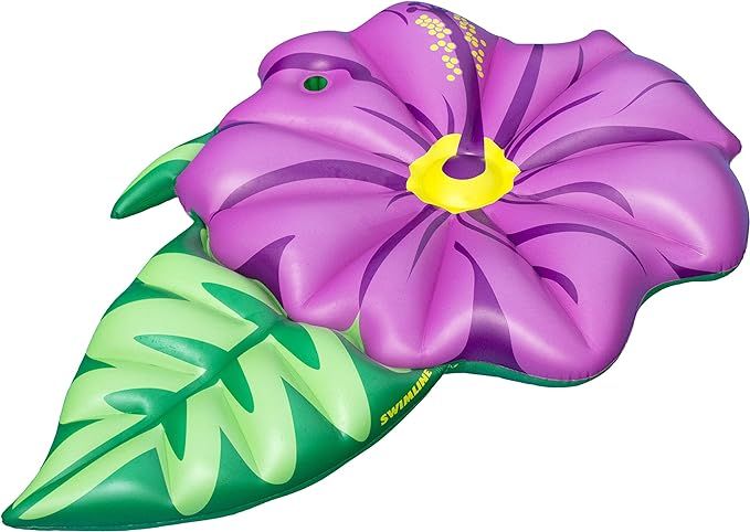 Swimline Inflatable Hibiscus Flower Pool Float | Amazon (US)