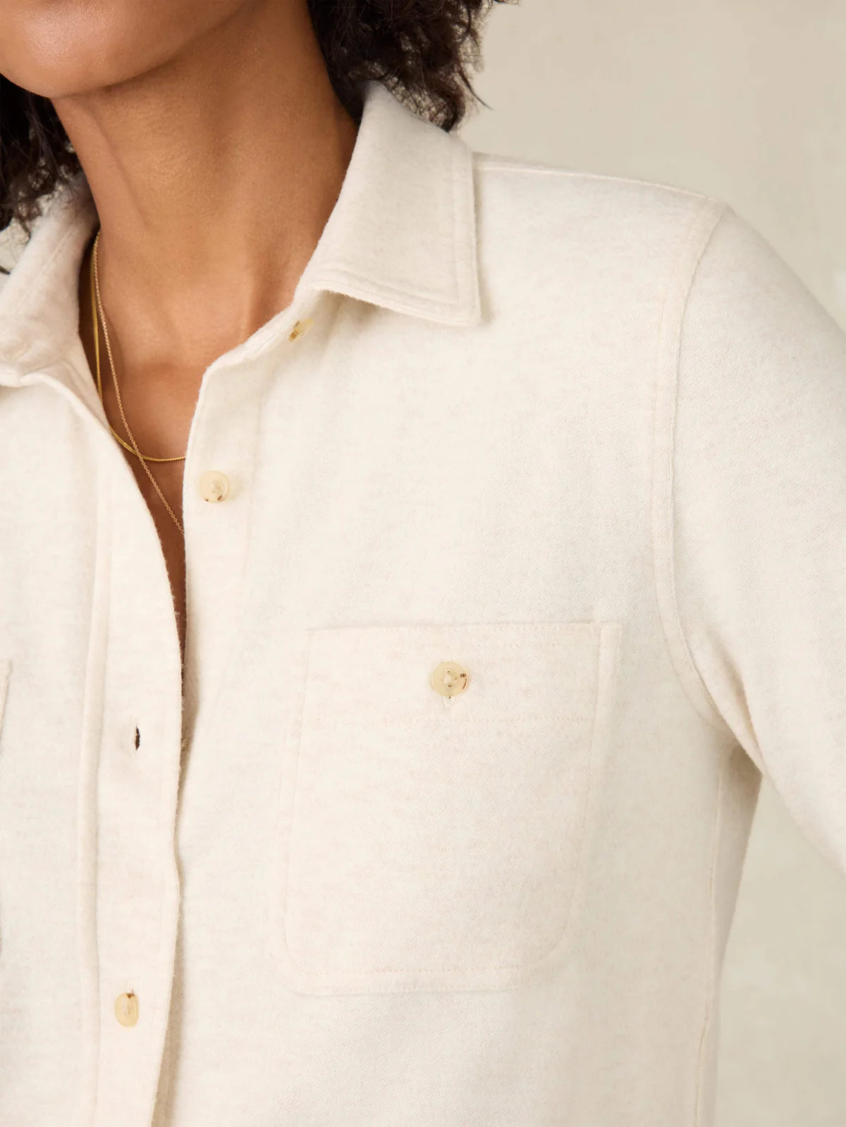 Legend™ Sweater Shirt - Off White | Faherty